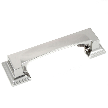 MNG 3"/96mm Cup Pull, Park Avenue, Polished Nickel 17514